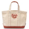 Heavy Canvas Tote Small - Orange