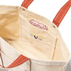 Heavy Canvas Tote Small - Orange 7 Heavy Canvas Tote Small - Orange -Urban Fashion Sales HM25 GD 035HEAVYCANVASTOTESMALL2 1 KN 4