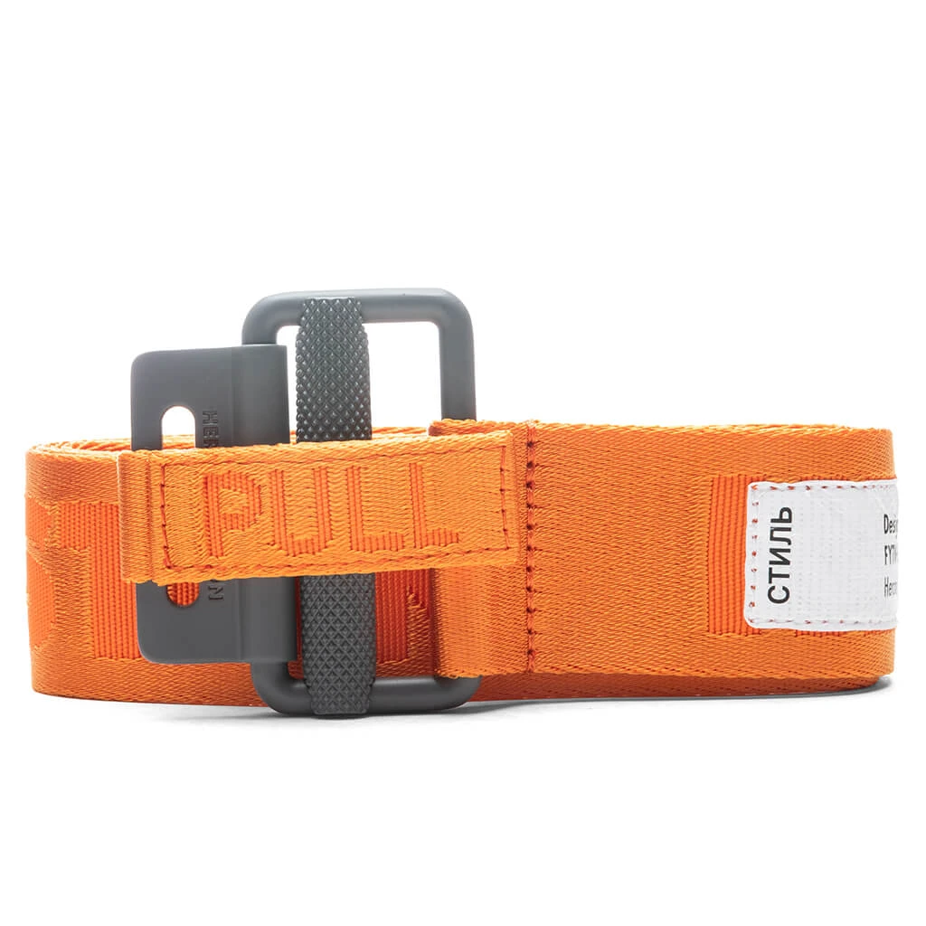 HP Tapebelt Classic Buckle - Orange/Grey 1 HP Tapebelt Classic Buckle - Orange/Grey