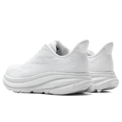 Hoka Women's Clifton 9 - White/White 6 Hoka Women's Clifton 9 - White/White -Urban Fashion Sales Hoka One One Women s Clifton 9 White White 1127896 WWH 02 23 23 Feature DV 10
