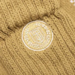 Honor The Gift HTG Loose Knit Socks - Mustard -Urban Fashion Sales Honor The Gift HTG Loose Knit Socks Mustard HTG220381 MUS 11 06 22 Feature NF 4