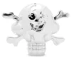 Cones N Bones Figurine - Silver
