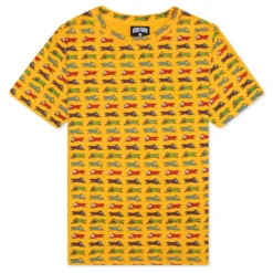 Kids Truffle S/S Knit - Gold Fusion