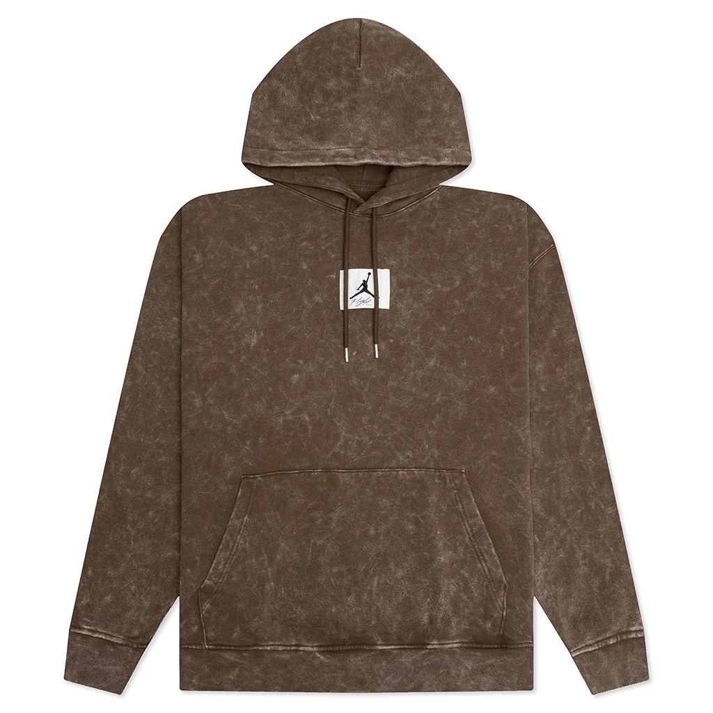 Jordan Essential Washed Fleece Hoodie - Light Olive 1 Jordan Essential Washed Fleece Hoodie - Light Olive