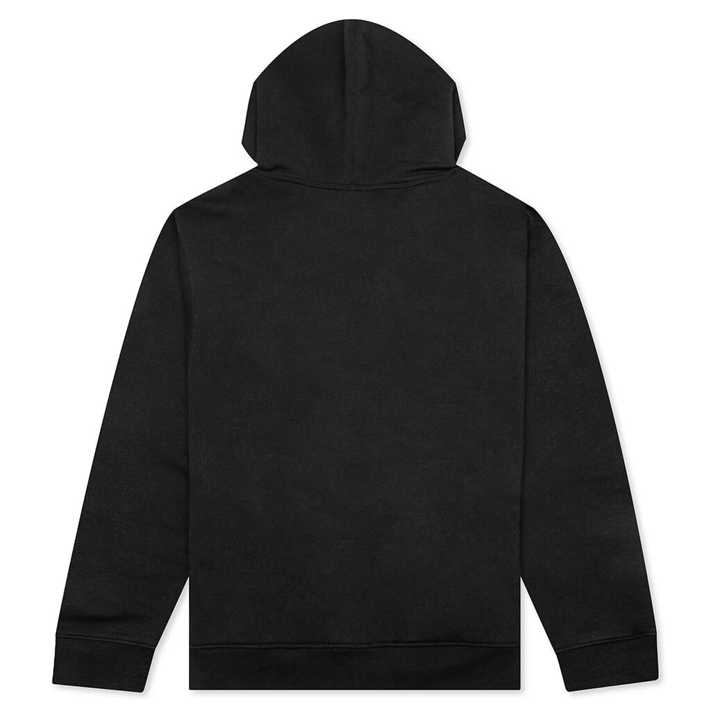 Jordan Essential Fleece Full-Zip Hoodie - Black 2 Jordan Essential Fleece Full-Zip Hoodie - Black - Image 2