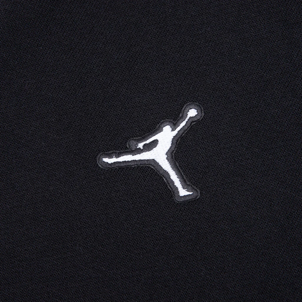 Jordan Essential Fleece Full-Zip Hoodie - Black 3 Jordan Essential Fleece Full-Zip Hoodie - Black - Image 3