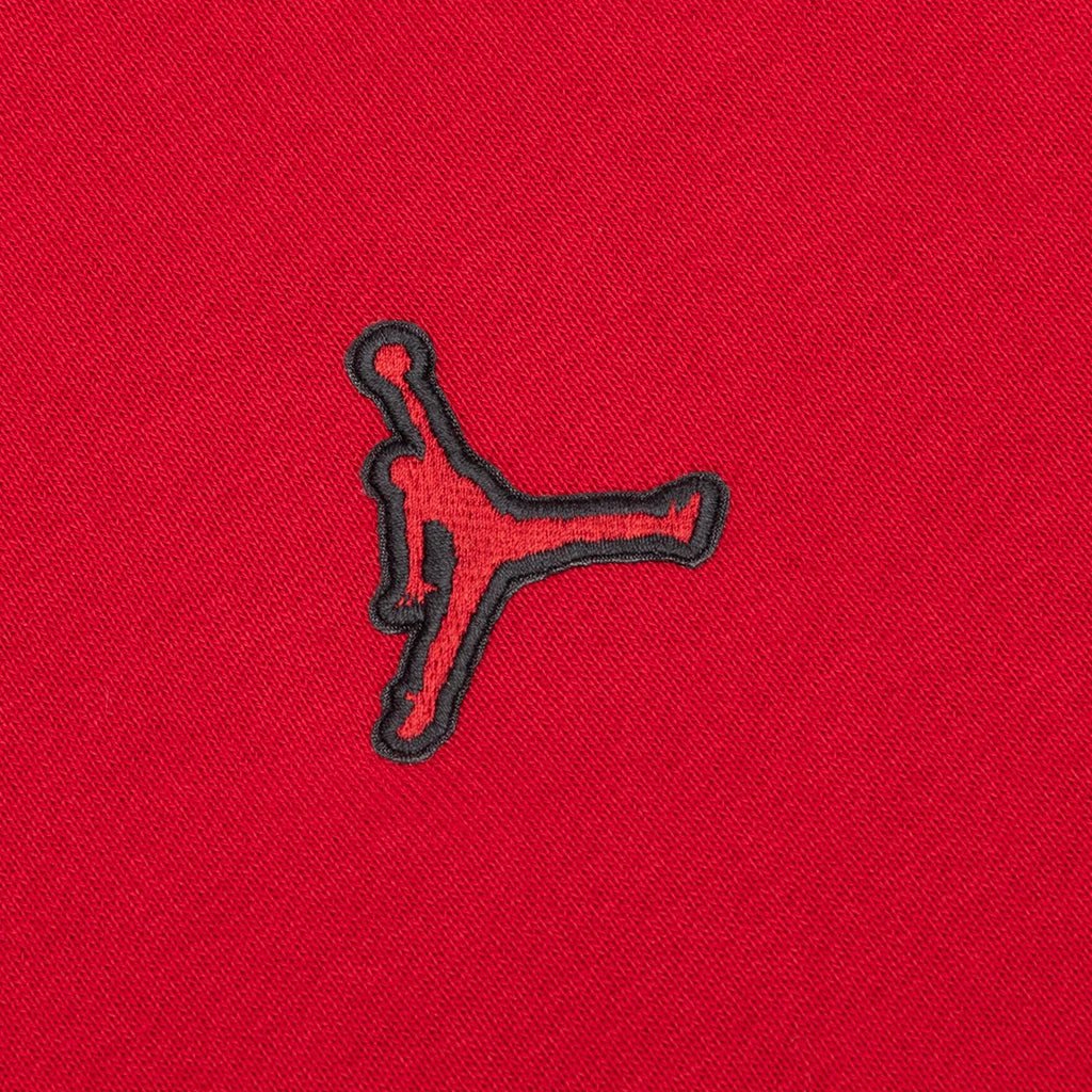 Jordan Essential Fleece Full-Zip Hoodie - Gym Red 3 Jordan Essential Fleece Full-Zip Hoodie - Gym Red - Image 3