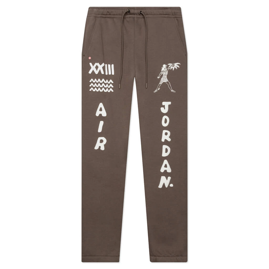 Jordan Flight X Umar Rashid Artist Series Joggers - Palomino/Sail 1 Jordan Flight X Umar Rashid Artist Series Joggers - Palomino/Sail