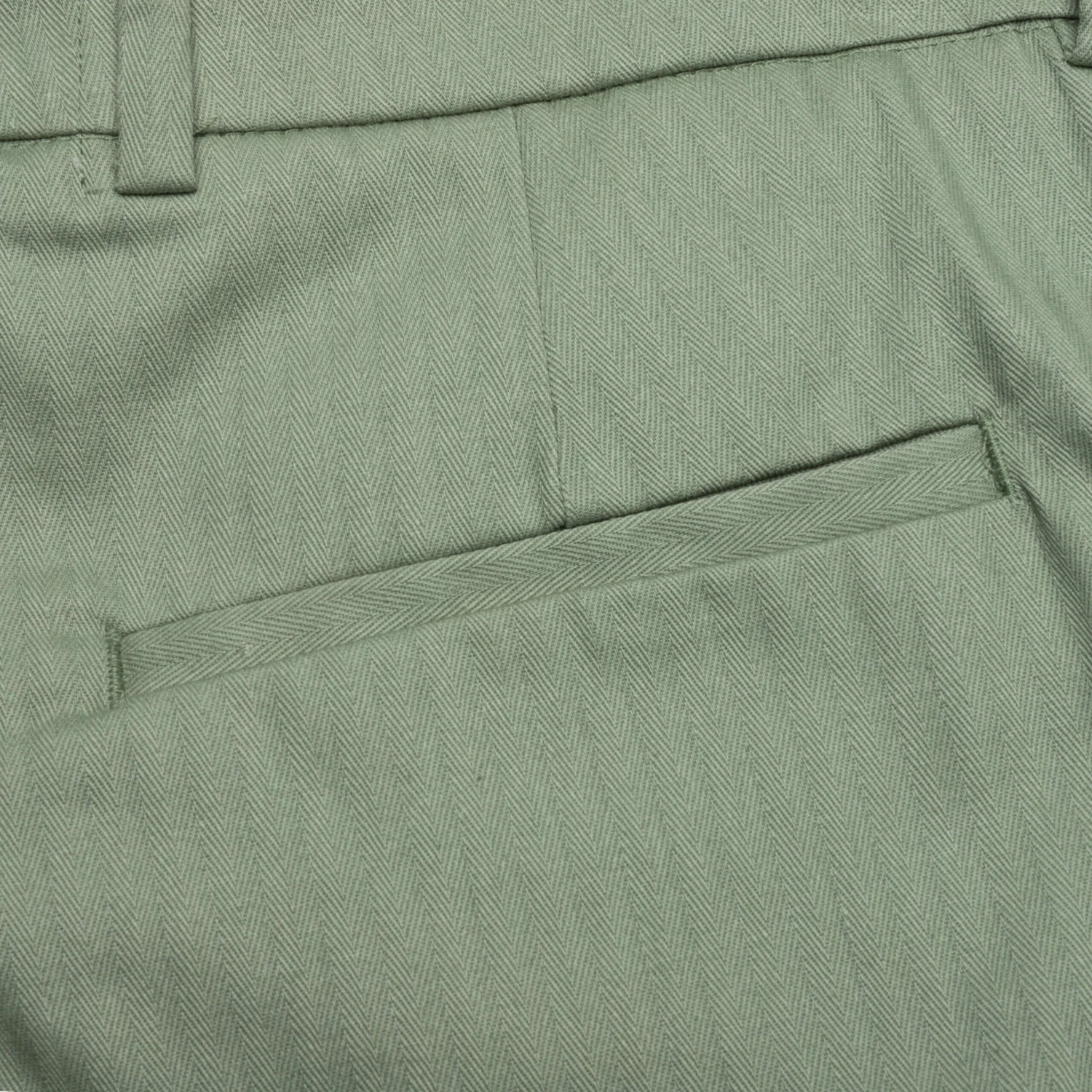 Lets Go Herringbone Pants - Green 6 Lets Go Herringbone Pants - Green - Image 6