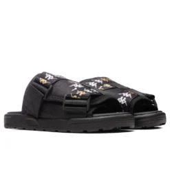 Kappa 222 Banda Mitel 7 Sandals - Black/White 6 Kappa 222 Banda Mitel 7 Sandals - Black/White -Urban Fashion Sales Kappa 222 Banda Mitel 7 Sandals Black White 32181IW A14 01 16 2022 01 2
