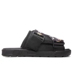 Kappa 222 Banda Mitel 7 Sandals - Black/White