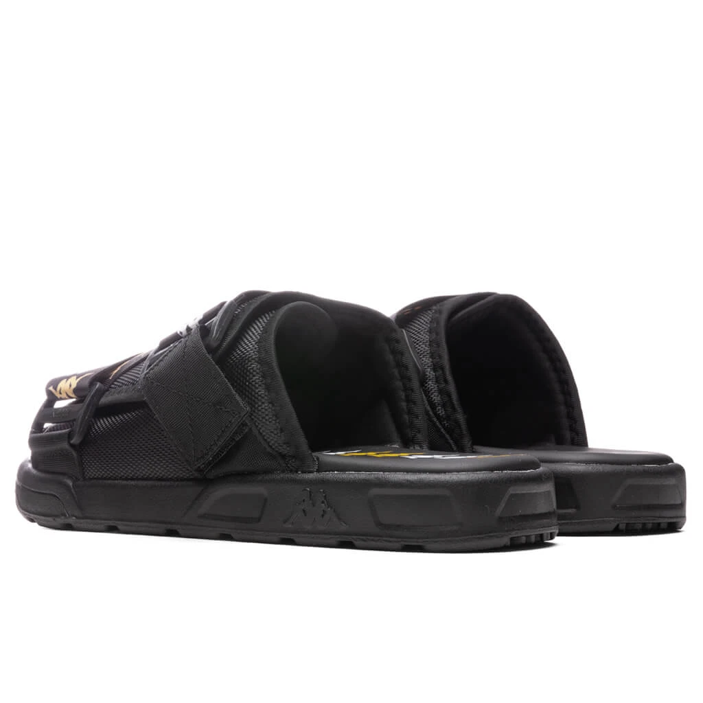 Kappa 222 Banda Mitel 7 Sandals - Black/White 4 Kappa 222 Banda Mitel 7 Sandals - Black/White - Image 4