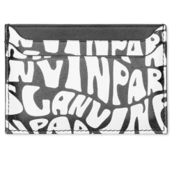 Lanvin Card Holder - Black/White