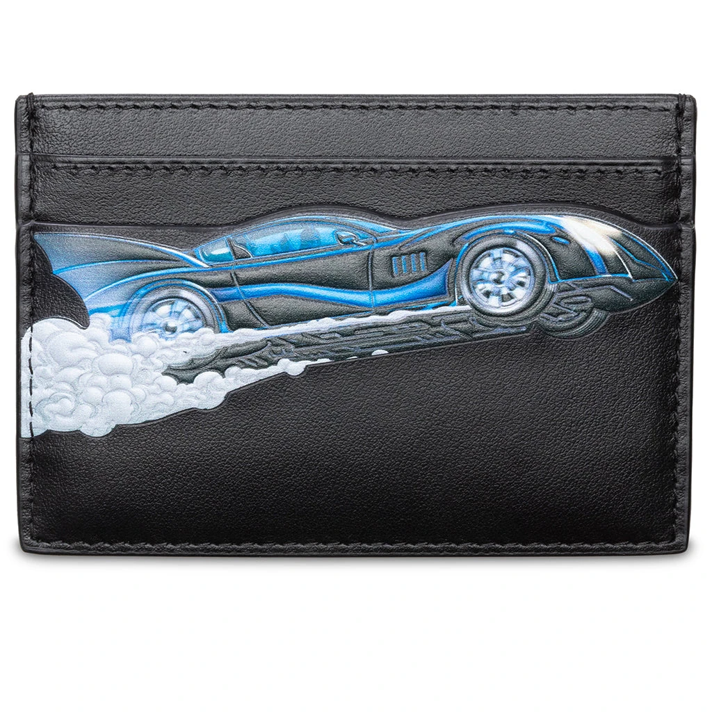 Lanvin Card Holder - Teal/Black 1 Lanvin Card Holder - Teal/Black