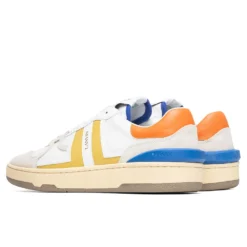 Lanvin Clay Low Top Sneakers - White/Yellow -Urban Fashion Sales Lanvin Clay Low Top Sneakers White Yellow FM SKDK00 NAS1 P21 YEL 02 19 2021 01 3