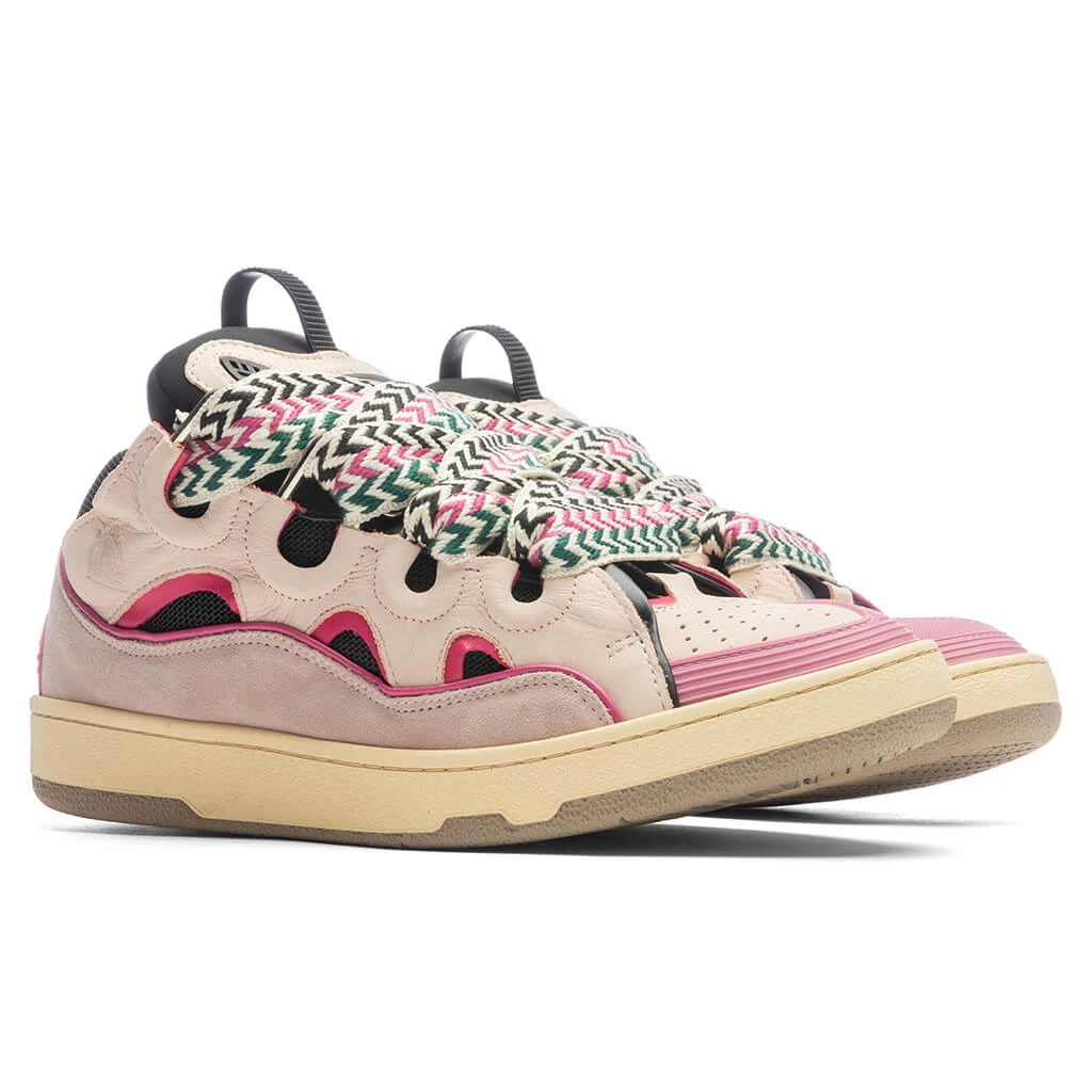 Lanvin Curb Sneakers - Pink/Black 2 Lanvin Curb Sneakers - Pink/Black - Image 2