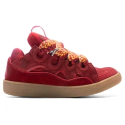 Lanvin Curb Sneakers - Poppy Red