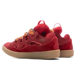 Lanvin Curb Sneakers - Poppy Red -Urban Fashion Sales Lanvin Curb Sneakers Poppy Red FM SKRK11 DRAG E22 37 03 31 23 Feature KN 5