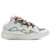 Lanvin Curb Sneakers - Off White/Grey