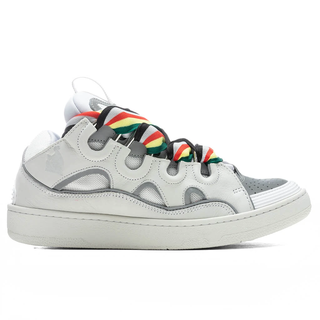 Lanvin Curb Sneakers - Off White/Grey 1 Lanvin Curb Sneakers - Off White/Grey