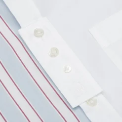 Lanvin Patchwork L/S Shirt - White 7 Lanvin Patchwork L/S Shirt - White -Urban Fashion Sales Lanvin Patchwork L S Shirt White RM SI0506 4408 P21 WHT 02 21 2021 01 2