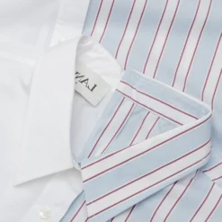 Lanvin Patchwork L/S Shirt - White 8 Lanvin Patchwork L/S Shirt - White -Urban Fashion Sales Lanvin Patchwork L S Shirt White RM SI0506 4408 P21 WHT 02 21 2021 01 6