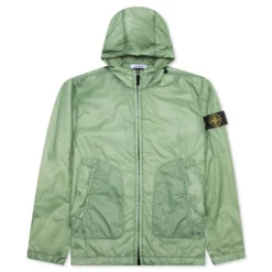 Stone Island Packable Hooded Jacket - Sage