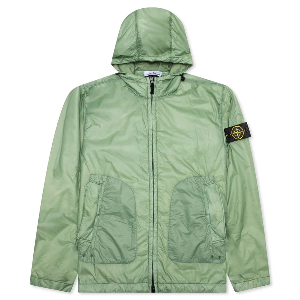 Stone Island Packable Hooded Jacket - Sage 1 Stone Island Packable Hooded Jacket - Sage