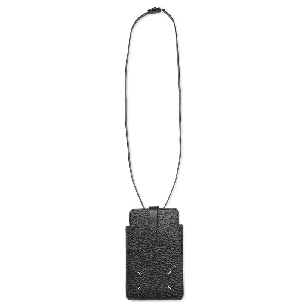 Maison Margiela Four Stitches Phone Holder Tech Accessory - Black 1 Maison Margiela Four Stitches Phone Holder Tech Accessory - Black