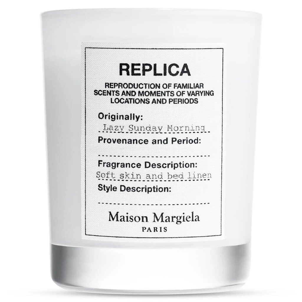 Maison Margiela Replica Lazy Sunday Morning Candle 1 Maison Margiela Replica Lazy Sunday Morning Candle