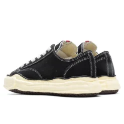 Peterson Low Vintage Color Sole Canvas - Black -Urban Fashion Sales Maison Mihara Yasuhiro Peterson Vintage Color Sole Canvas Low Black A09FW733 BLK 12 31 22 Feature DV 5