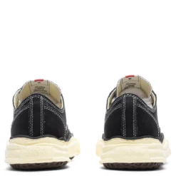 Peterson Low Vintage Color Sole Canvas - Black -Urban Fashion Sales Maison Mihara Yasuhiro Peterson Vintage Color Sole Canvas Low Black A09FW733 BLK 12 31 22 Feature DV 6
