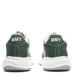 Wayne Low OG Sole Basket Leather - Green/White -Urban Fashion Sales Maison Mihara Yasuhiro Wayne Low OG Sole Basket Leather Green White A11FW712 GRWT 10 07 23 Feature KN 6