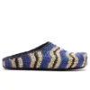 Marni X No Vacancy Inn Fussbett Sabot - Vivid Blue/Natural