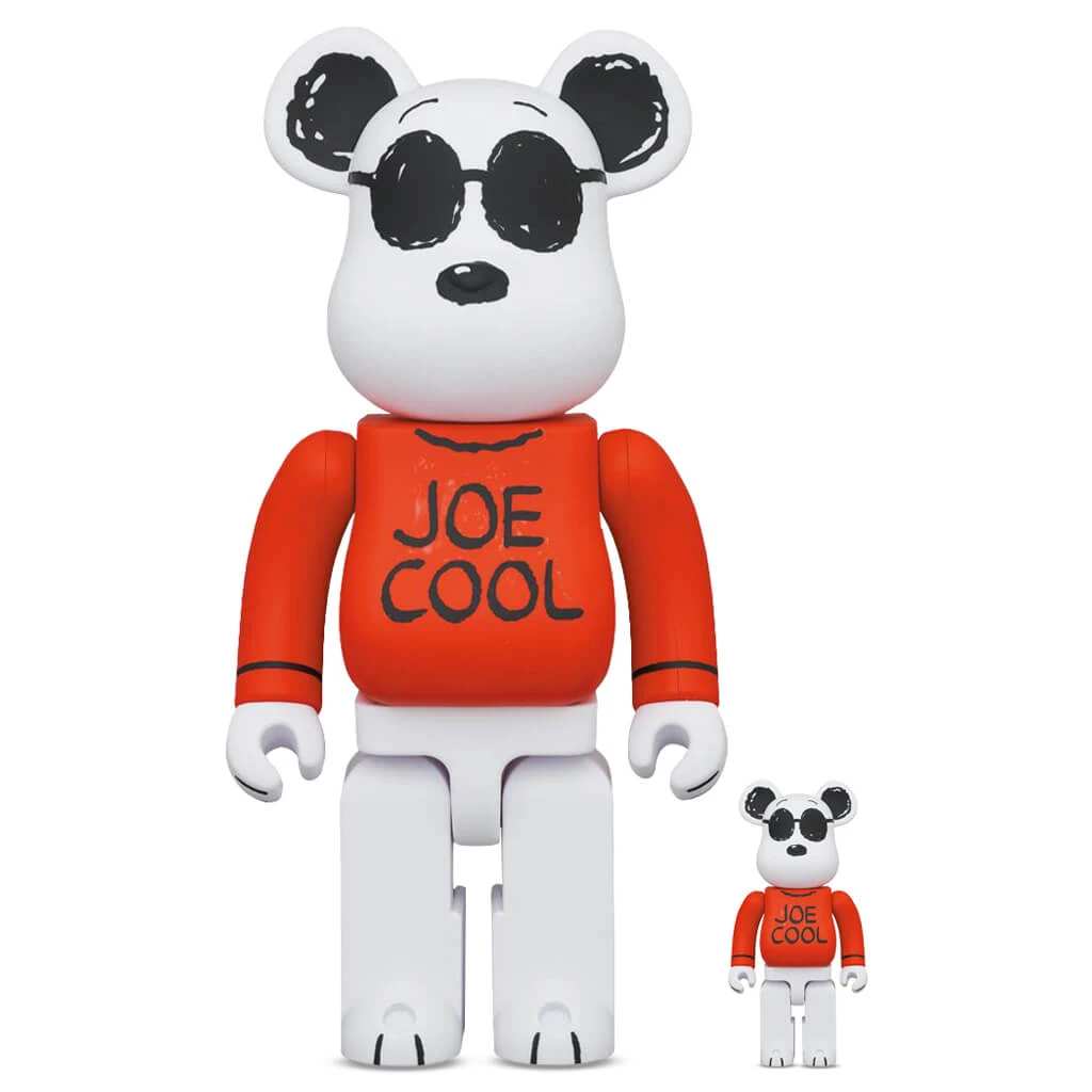 Joe Cool 100% & 400% BE@RBRICK Set 1 Joe Cool 100% & 400% BE@RBRICK Set