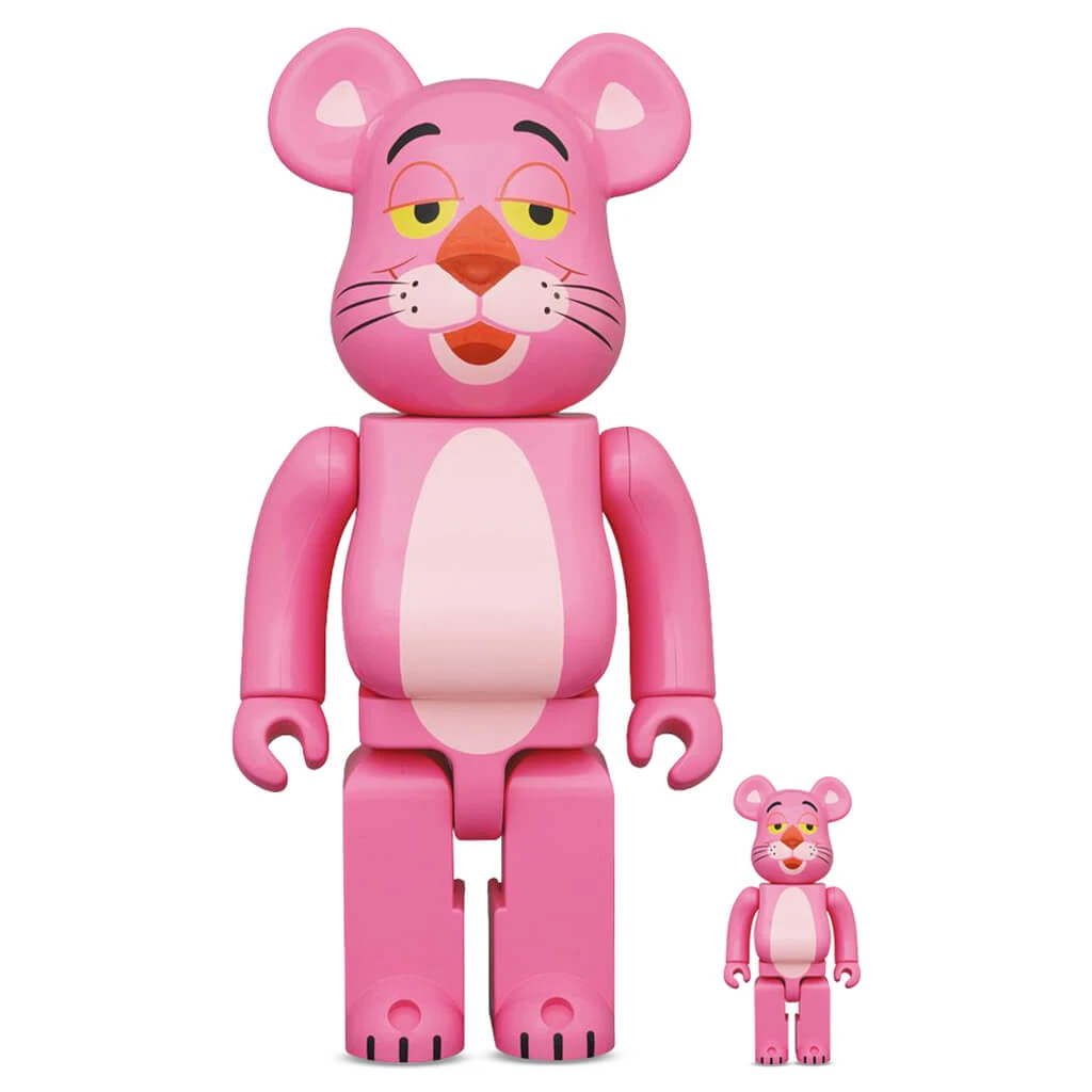 Pink Panther 100% & 400% BE@RBRICK Set 1 Pink Panther 100% & 400% BE@RBRICK Set