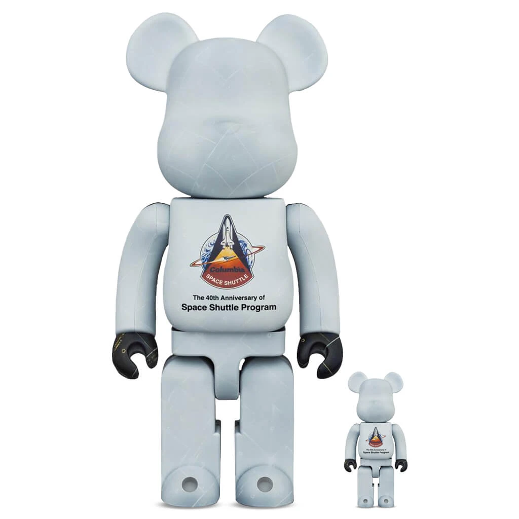 Space Shuttle 100% & 400% BE@RBRICK Set 1 Space Shuttle 100% & 400% BE@RBRICK Set