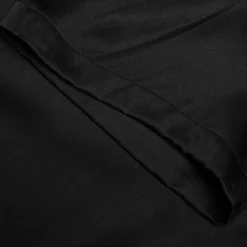 Academy Silk S/S Button Down - Black -Urban Fashion Sales Nahmias Academy Silk S S Button Down Black SS23 W9 SH4G32 001 02 28 23 Feature VR 7