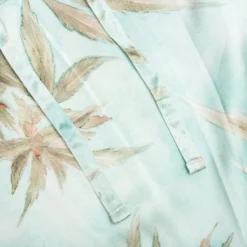 Hemp Leaves Silk Shorts - Hemp Print -Urban Fashion Sales Nahmias Hemp Leaves Silk Shorts Hemp Print SS23 W7 ST1 340 03 01 23 Feature VR 13