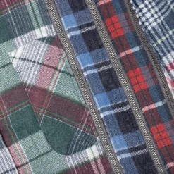 Flannel Shirt 7 Cuts Zipped Wide Reflection Shirt - Assorted -Urban Fashion Sales Needles Flannel Shirt 7 Cuts Zipped Wide Reflection Shirt Assorted MR345 E O S 05 18 23 Feature DV 5