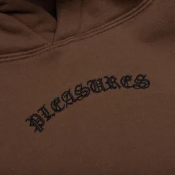 Pleasures Neural Hoodie - Brown -Urban Fashion Sales Neural Hoodie Brown P23F009 BROWN 09 28 23 Feature KN 6