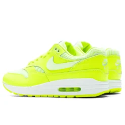 Nike Women's Air Max 1 PRM - Volt/White -Urban Fashion Sales Nike Air Max 1 Premium Volt Barely Volt White FN6832 702 09 07 23 Feature VR 4
