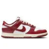 Nike Dunk Low Premium Women's Team Red And White - White/Team Red/Coconut Milk