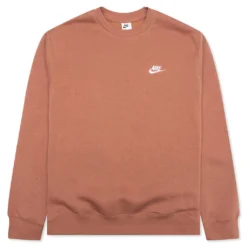 Nike Sportswear Club Fleece Crew - Mineral Clay/White