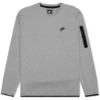 Nike Sportswear Tech Fleece Crew - Dark Grey Heather