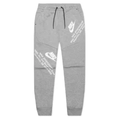Nike Sportswear Tech Fleece Joggers - Dark Grey Heather/White