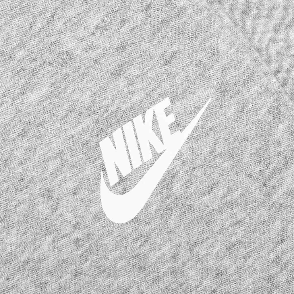 Nike Sportswear Women's Fleece Jogger Pants - Dark Grey Heather/White 3 Nike Sportswear Women's Fleece Jogger Pants - Dark Grey Heather/White - Image 3