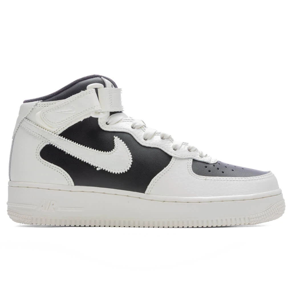 Nike Women's Air Force 1 '07 MID - Black/Sail/Coconut Milk 1 Nike Women's Air Force 1 '07 MID - Black/Sail/Coconut Milk