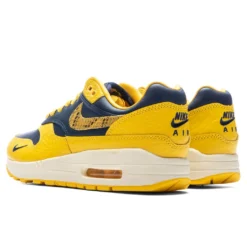 Nike Women's Air Max 1 PRM - Midnight Navy/Varsity Maize 7 Nike Women's Air Max 1 PRM - Midnight Navy/Varsity Maize -Urban Fashion Sales Nike Women s Air Max 1 PRM Midnight Navy Varsity Maize FJ5479 410 05 21 23 Feature JP 5