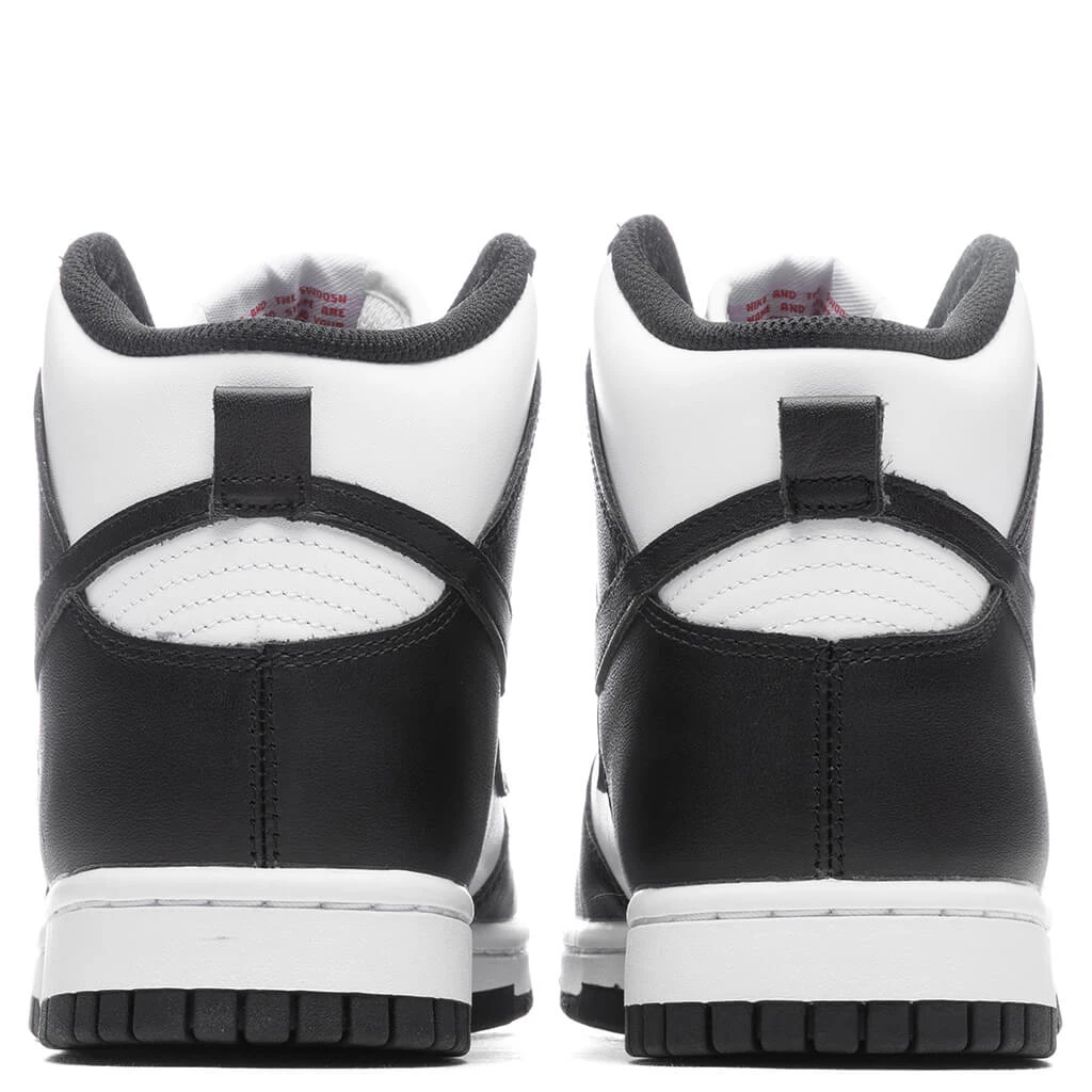 Nike Women's Dunk High Panda - Black/White 4 Nike Women's Dunk High Panda - Black/White - Image 4